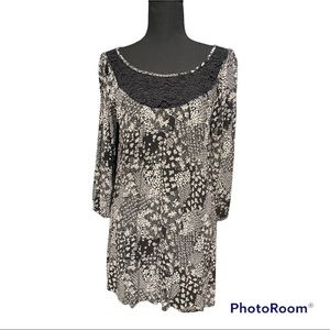 XX1 blouse would be adorable paired with black leggings and boots(not included)